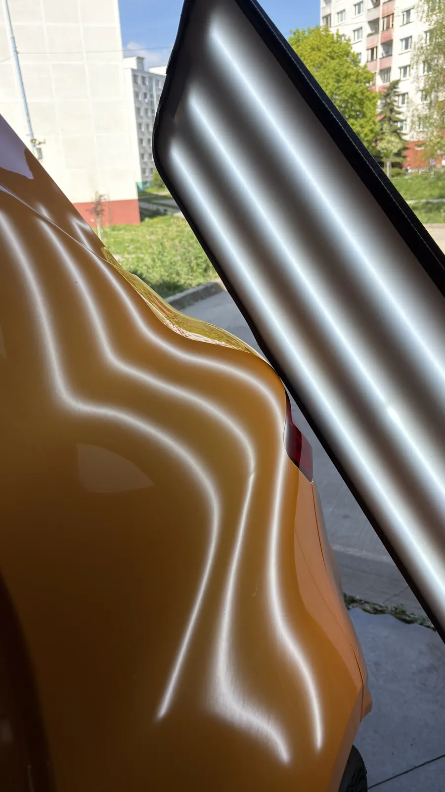 Blatník – detail opravy — po oprave